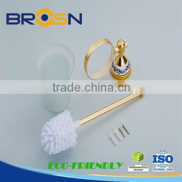 Ningbo High Quality Bathroom Accessory /Golden color /Toilet brush #81001