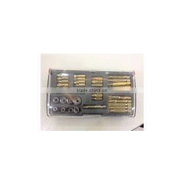34pc socket & bit set