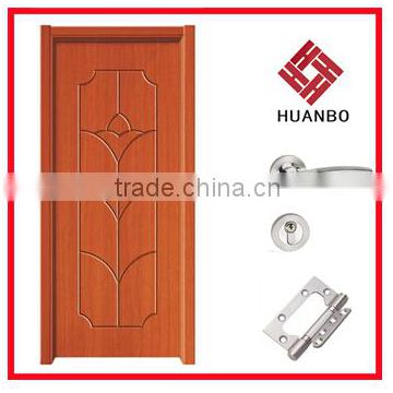 Latest design wooden interior doors from Jiangshan, Zhejiang