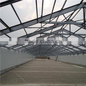 customized design light steel structure farm building chicken shed made in china