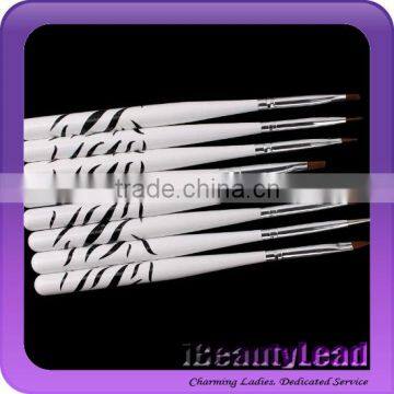 8pcs Nail Art Painting Pen Brush Set Drawing Liner Tool