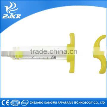 Veterinary Animal Plastic Syringe