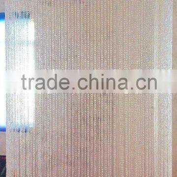 Colorful Flocking Wallpager Beaded Curtains for Weeding & Party Stage Curtain