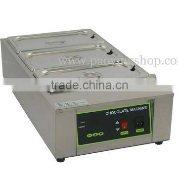 12kg Commercial Use 110v 220v Electric Digital Chocolate Temperer with 3 Melting Pot