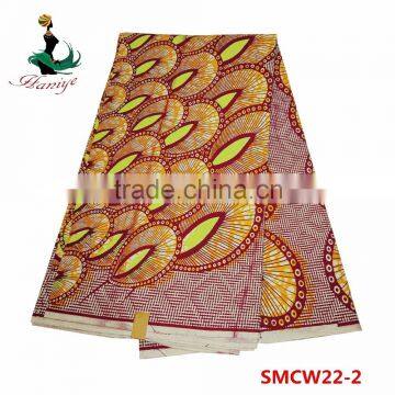 Hot selling Super wax hollandais Popular dutch real wax fabric super wax african SMCW22