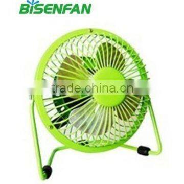 table convenient mini usb fan which can be charged by mobile