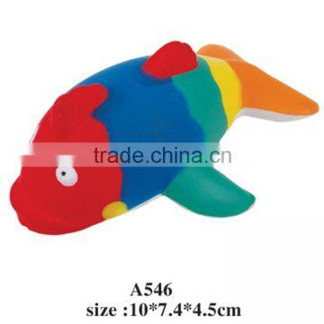 Customed pu foam Tropical Fish Stress Ball