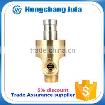 new copper hydraulic rotary union/rotary joint /oem brass swivel fitting