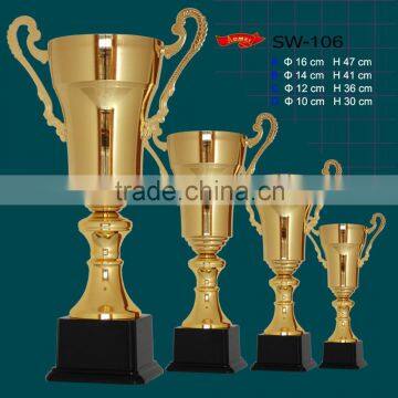 Metal Trophy of High-quality film event Business gold plated metal trophy