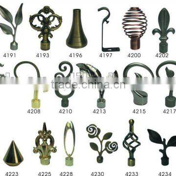 high quality and promoting decorative curtain finials