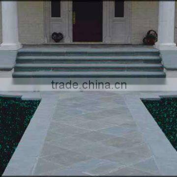 Exterior Decorative Black Marble Stairs