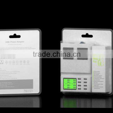 Quick Charge US/EU/UK Plug Multi Universal Usb Charger Multi Intelligent Adapter Usb Hub Charger photo-6