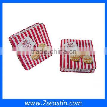 Square Cookie Tin Can Customized Design photo-3