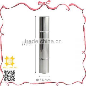 7cm screen printing double end silver eye shadow stick