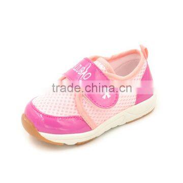 china kids shoes fashion hollow out mesh fancy baby soft TPR sole baby shoes