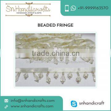Excellent Performance Beaded Lace Fabric Available for Bulk Sale
