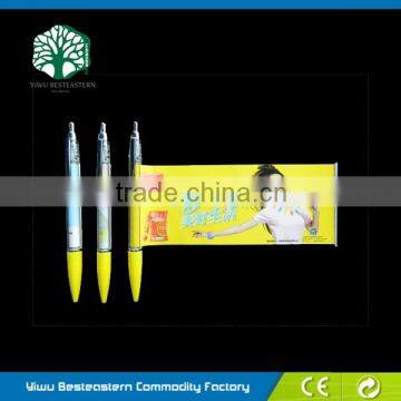 Custom Pen Banner, Cheap Pen With Banner, Custom Pen With Banner