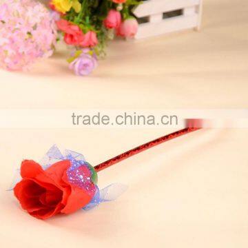2016 Rubber Flower Ballpoint Pen