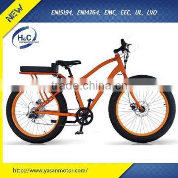 Fat Tire 26 inch 48V20Ah 500W Mountain Electric Bike