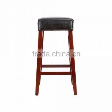 chrome leather bar stool, Industrial Leather Bar stool