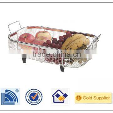 2014 China Manufacture Kitchen Storage Metal Wire Basket