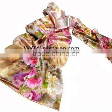 Fashion Digital Print Silk Bandana