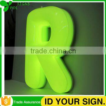 Go!!!Waterproof Led Illuminated Embossing Led Letter Box Sign