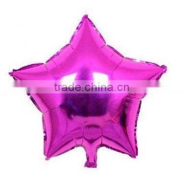 Pink star Foil Balloon 18 Inch