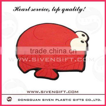 2012 factory OEM promotional gift skidproof soft pvc coaster