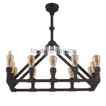 Manufacturer's decorative metal candle pendant lamp for dining room dining lamp/lighting