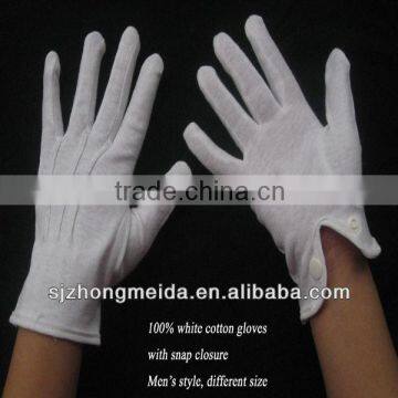 military white glove,marching band glove,uniform glove