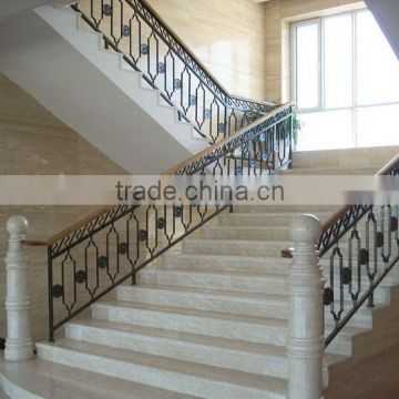 Ornamental wrought iron Stair handrail