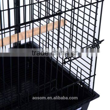 Pawhut 58" Bird Cage - Black photo-6