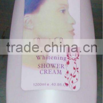 beauty whitening shower cream