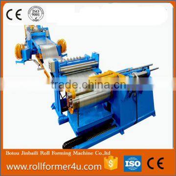 Aluminium Profile Coil Cutting And Slitting Machine, High Speed Steel Coil Slitting Line