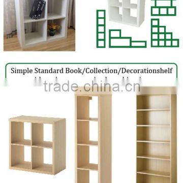 Cube honeycomb wood Bookcase | bookshelf - PCG-001