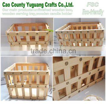 wholesale cheap wooden fruit crates for sale,wood crate,nature crate wood