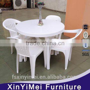 Best seller round plastic kids table for wholesales