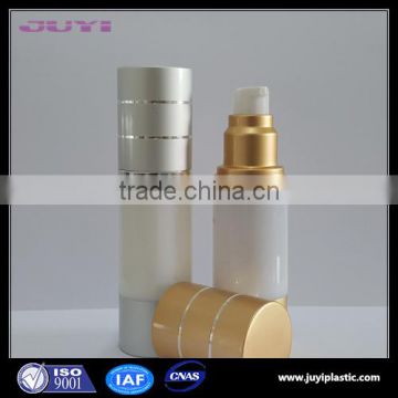 Round classic cosmetic skin care airless bottle best seeling acrylic cosmetic bottle 30ml