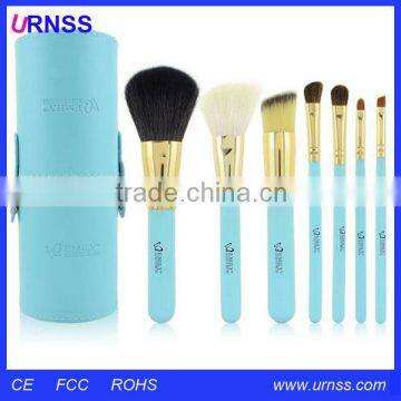 Custom Eco Friendly Designer Different Kinds of Blue Makeup Brushes photo-2