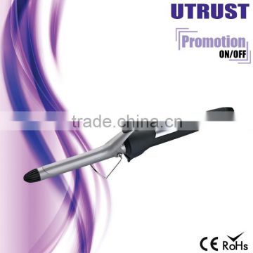 100% Original Automatic LCD Temperature Control Brush hair styler curler with Kind of Colors