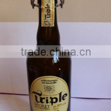 BEER PREMIUM REFERMENTED Triple Beer France 8% 33CL