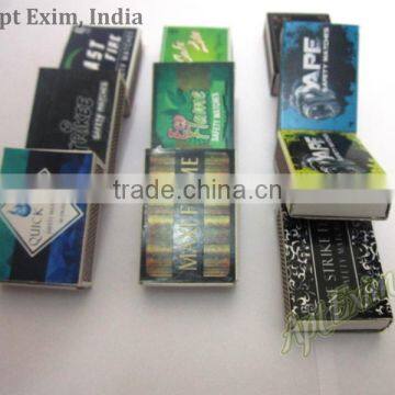 Cardboard Matches Manufacturers On Safety 40 Sticks Matches