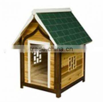 Custom Wooden Dog House With Balcony photo-5