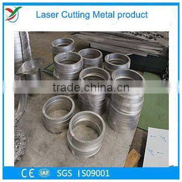 Laser cutting flange