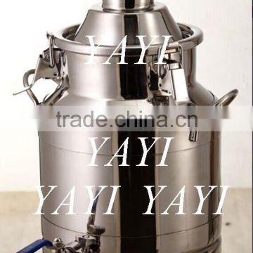 micro stainless steel milk can/high quality milk can /boiler /distillation kettle