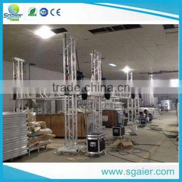 aluminum structure outdoor led support truss system electric hoist lifting truss