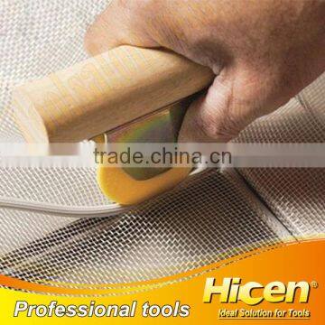 Portable Wooden Handle Screen Spline Tool