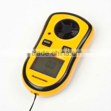 LCD Wind Speed Gauge Meter Anemometer NTC Thermometer