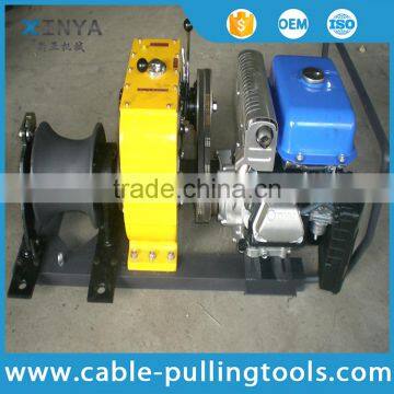 Winch Manufacturer 8 Tons Cable Winch HONDA/YAMAHA Engine for Power Construction photo-2